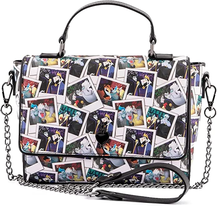 Loungefly: Disney - Villains Club Polaroid Cross Body bag - flash vidéo
