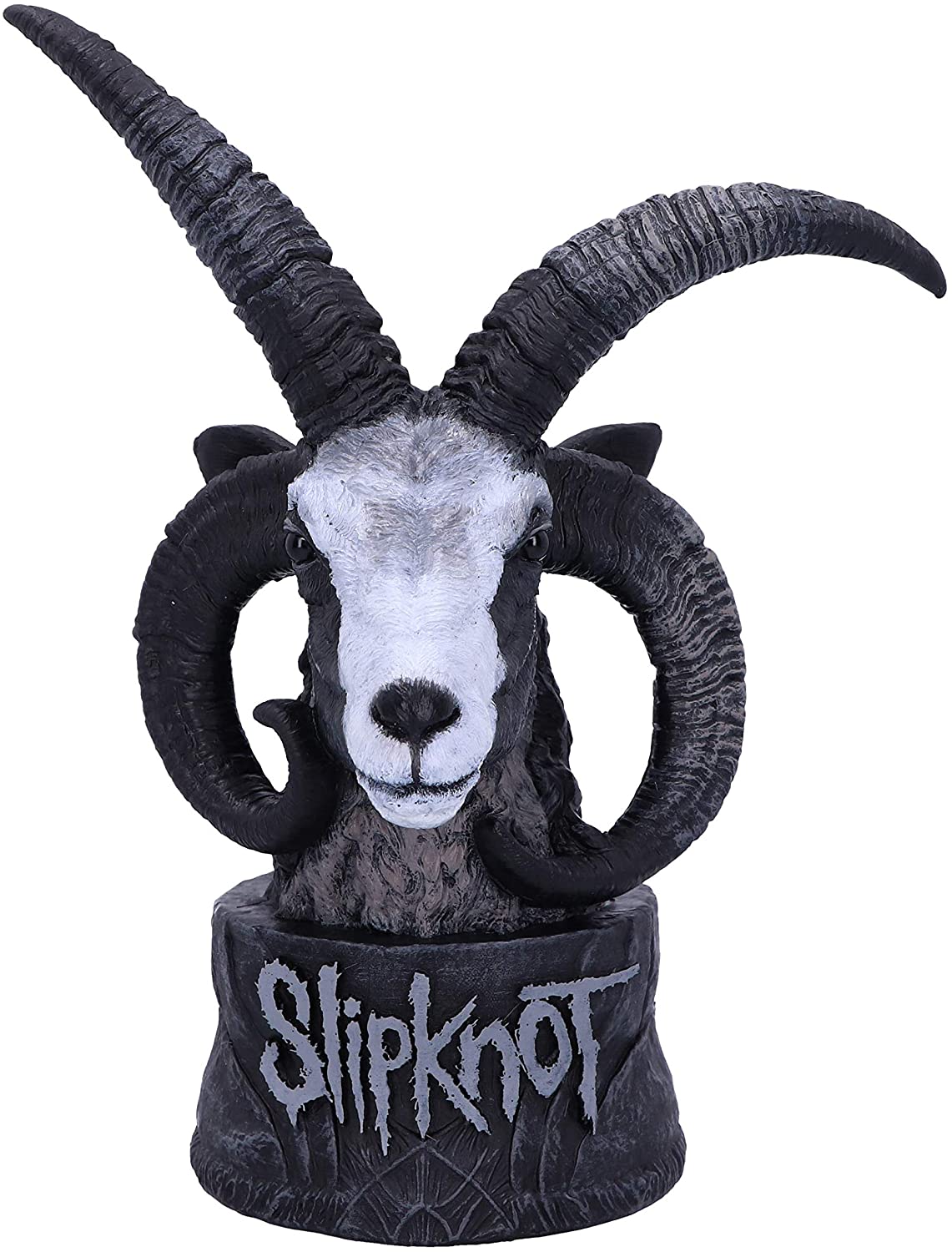 Slipknot - Figurine buste du bouc enflammé 23cm - flash vidéo