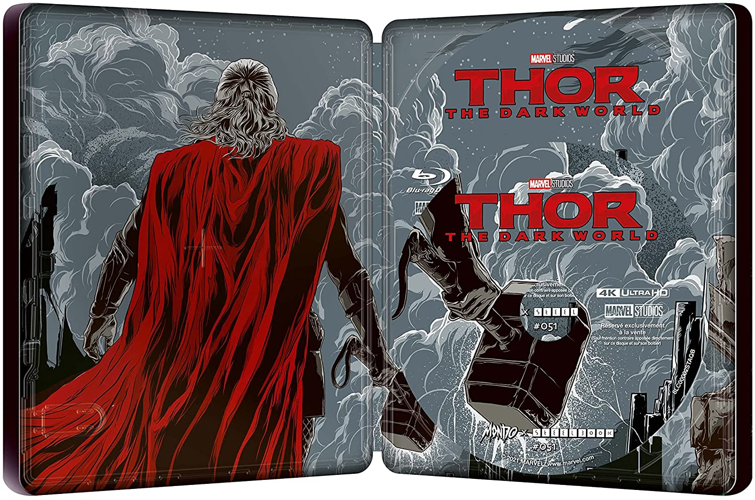 Thor : Le Monde Des Ténèbres [Combo Blu-Ray, Blu-Ray 4K]