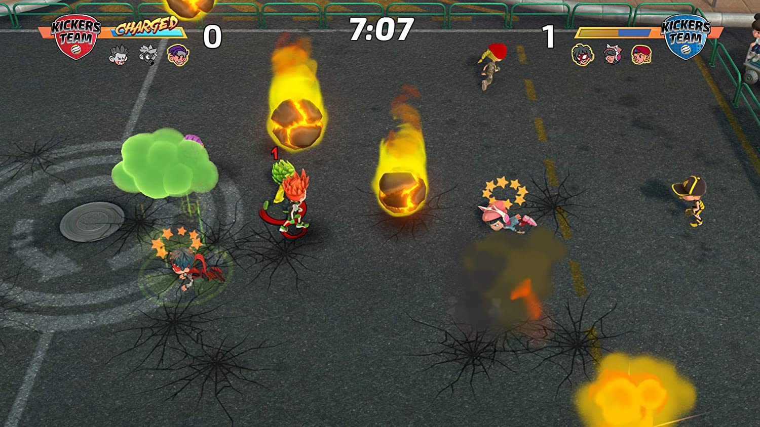 Super Kickers League Ultimate - flash vidéo
