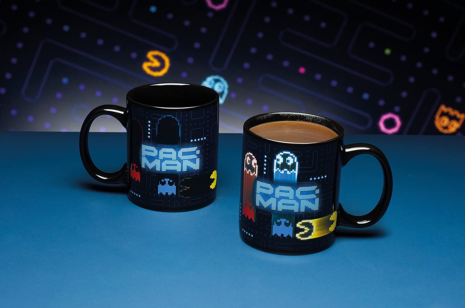§ Pac Man Neon Heat Change Mug