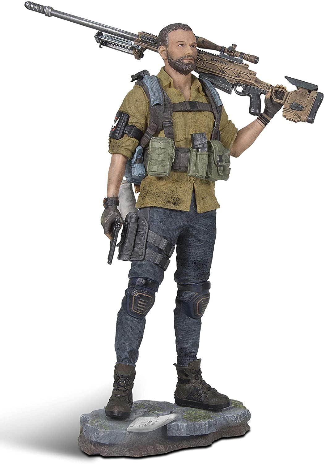 Tom Clancy's The Division 2 Brian Johnson Agent Figure 25cm - flash vidéo