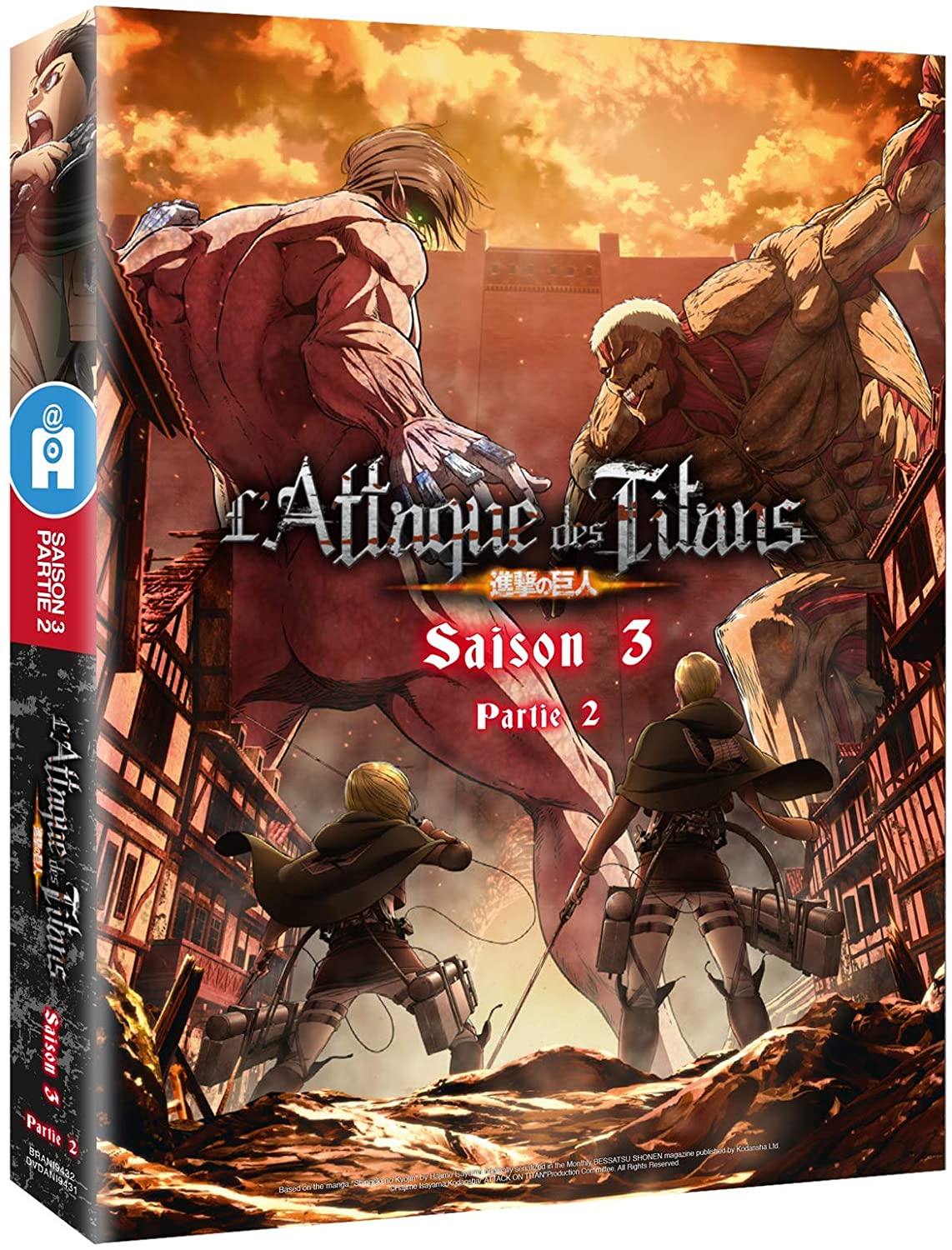 L'attaque des Titants - Saison 3 Partie 2/2 - Edition Collector - flash vidéo