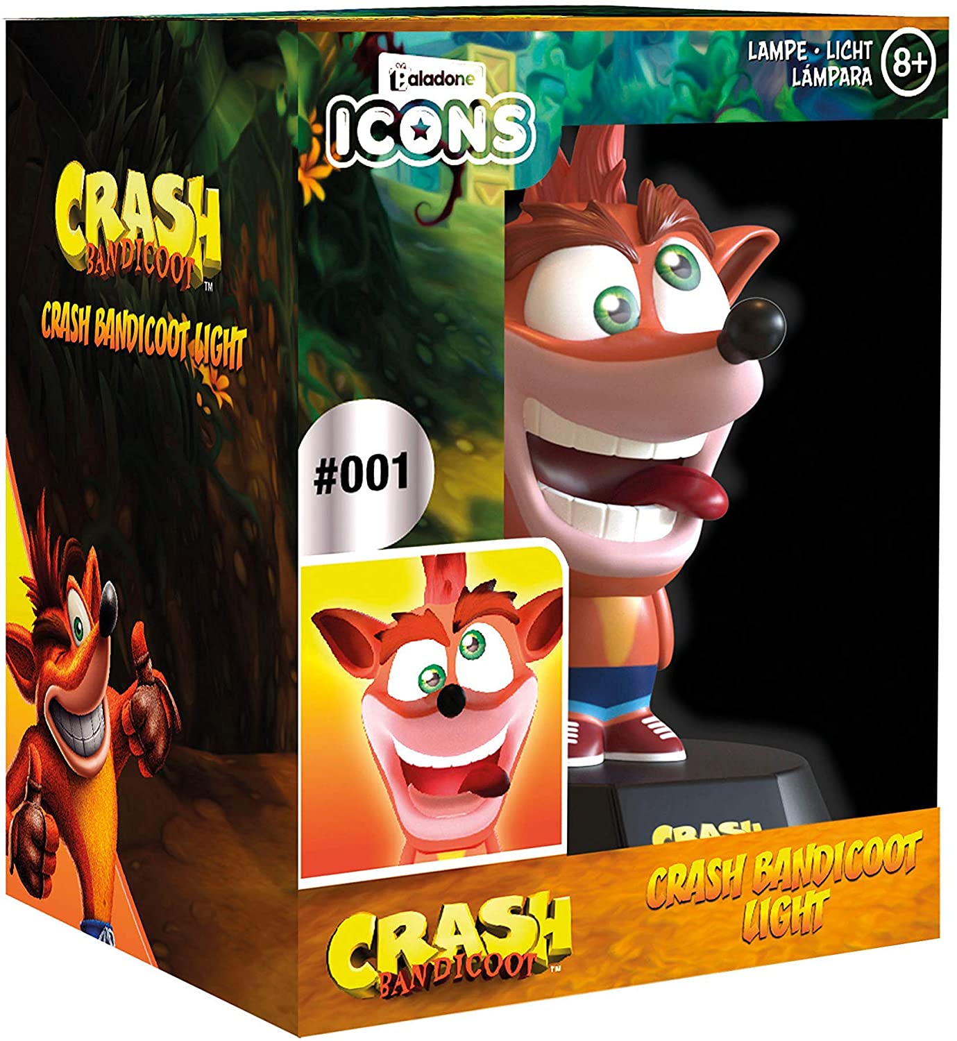 § Crash Bandicoot - Crash Icon Light V2 - flash vidéo