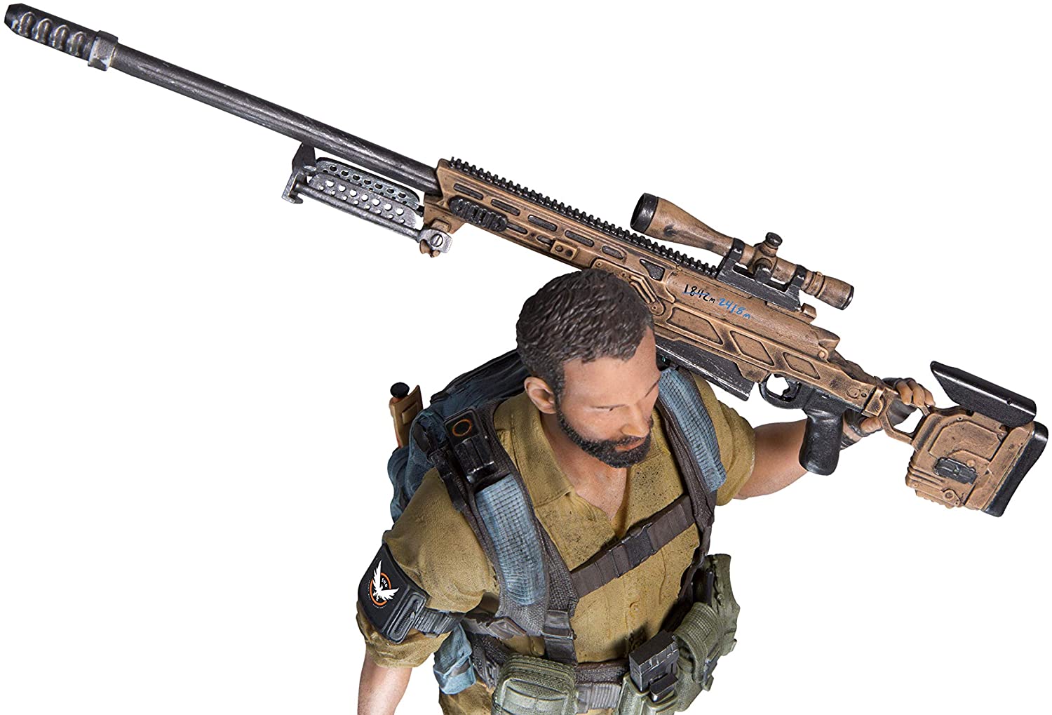 Tom Clancy's The Division 2 Brian Johnson Agent Figure 25cm - flash vidéo
