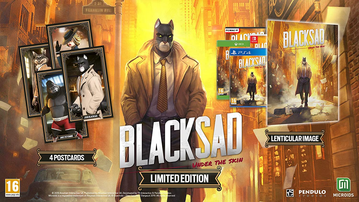 Blacksad : Under the Skin Limited Edition - flash vidéo