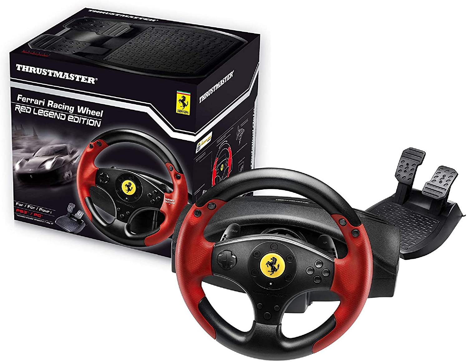 Thrustmaster Ferrari Racing Wheel Red Legend Edition PS3/PC