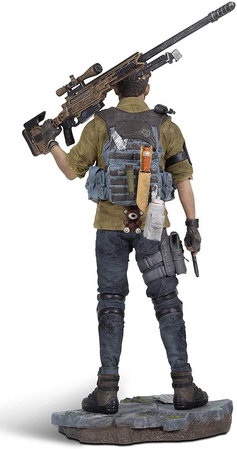 Tom Clancy's The Division 2 Brian Johnson Agent Figure 25cm - flash vidéo