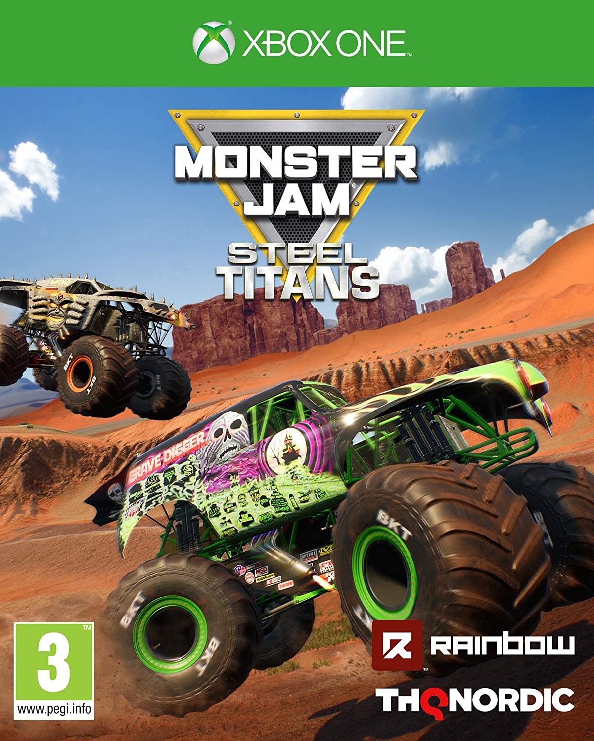 Monster Jam - Steel Titans - flash vidéo