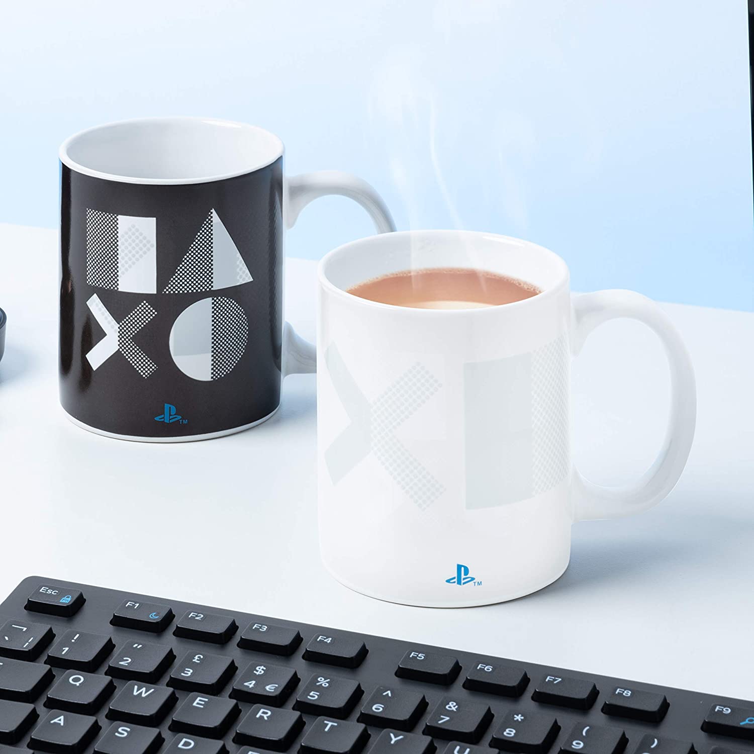 PlayStation - Mug thermoréactif PlayStation 5 - flash vidéo