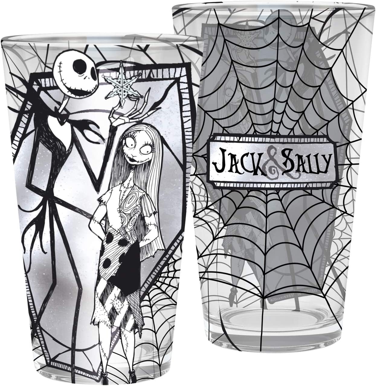 L'Étrange Noël de monsieur Jack - Coffret cadeau Verre XXL, Pin's et Carnet Jack - flash vidéo