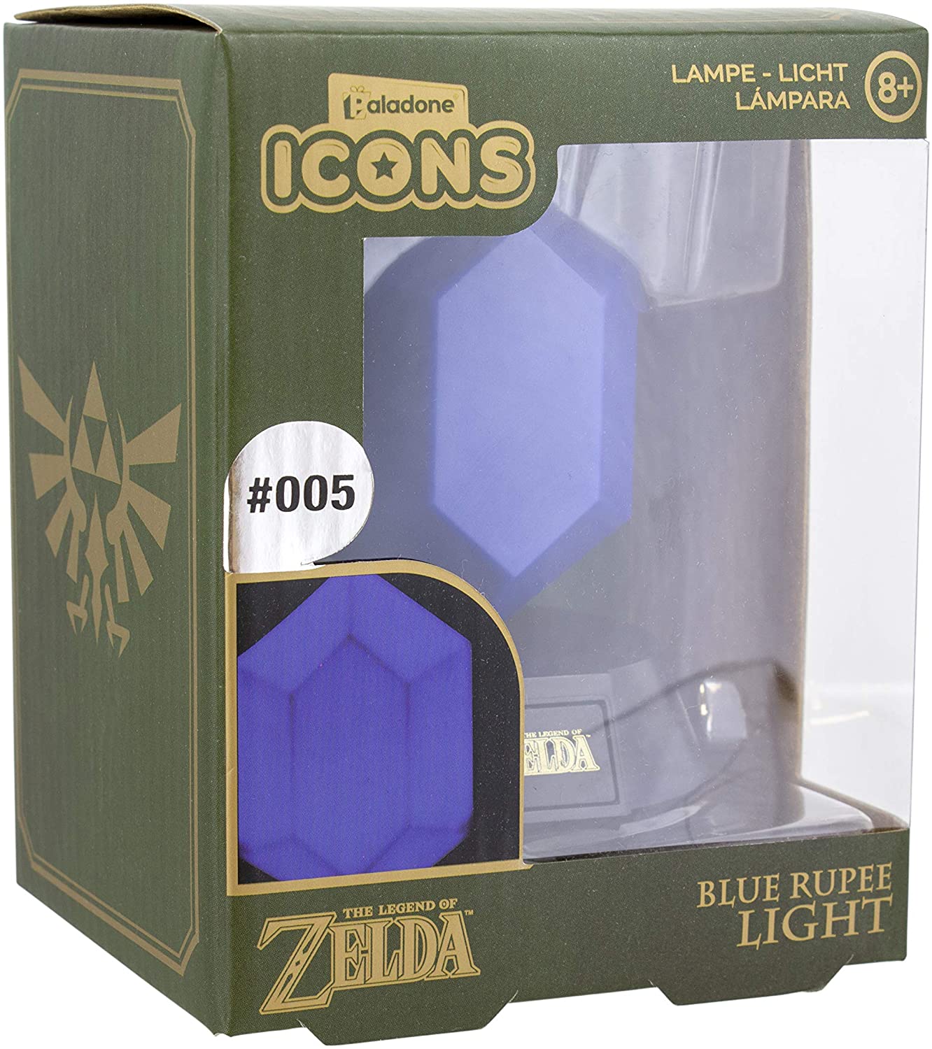 The Legend of Zelda - Blue Rupee Icon Light - flash vidéo