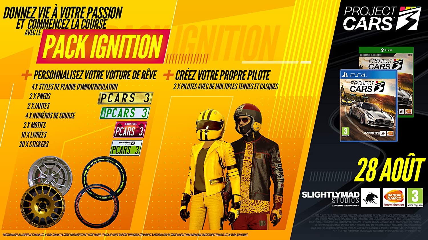 Project Cars 3 - flash vidéo