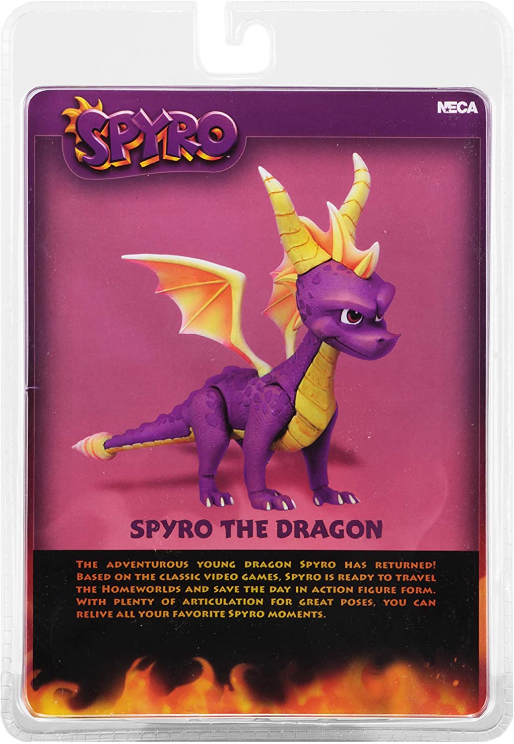 Spyro the Dragon - Spyro Figure 20cm - flash vidéo