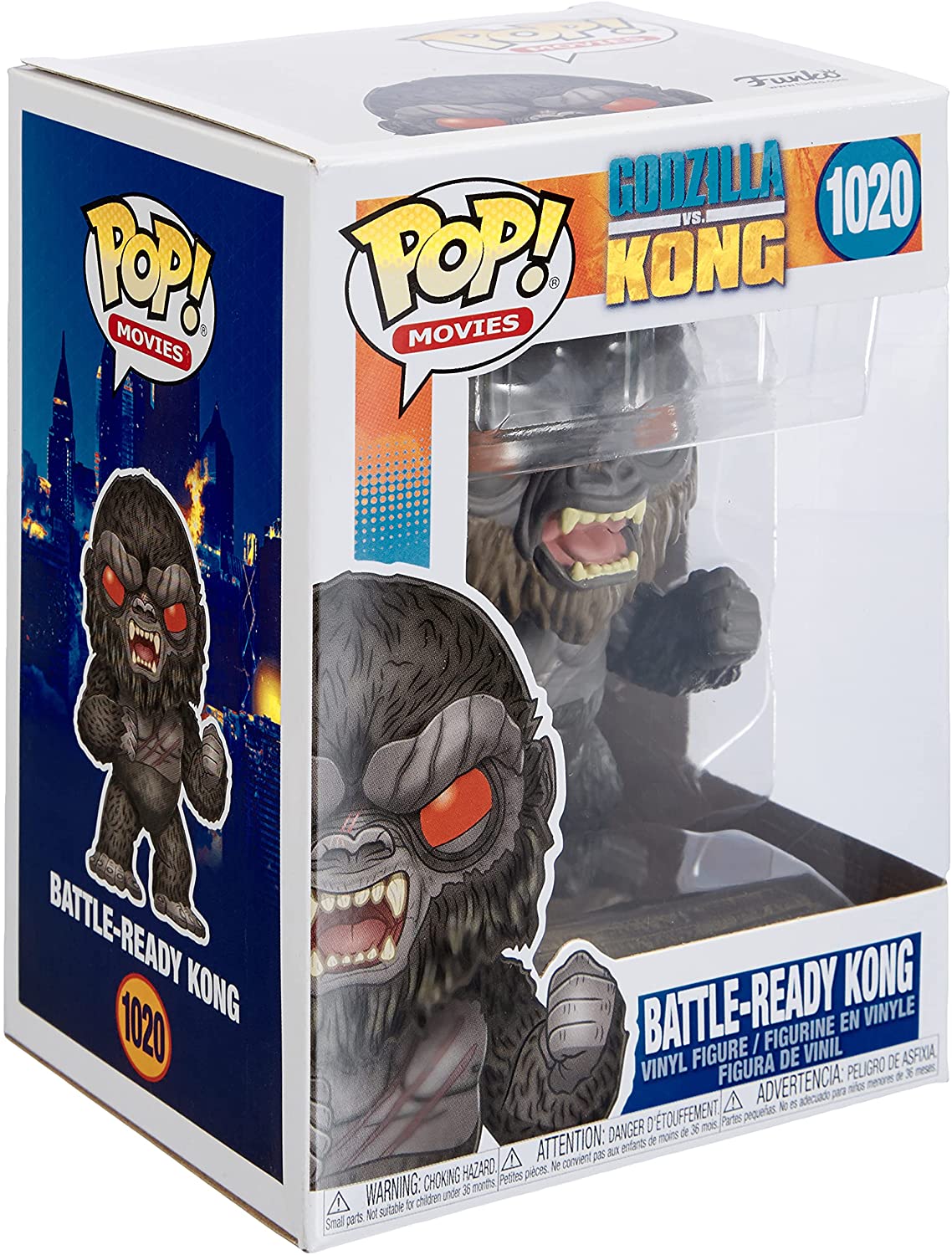 Funko Pop! Movies: Godzilla vs Kong - Battle-Ready Kong ENG Merchandising - flash vidéo