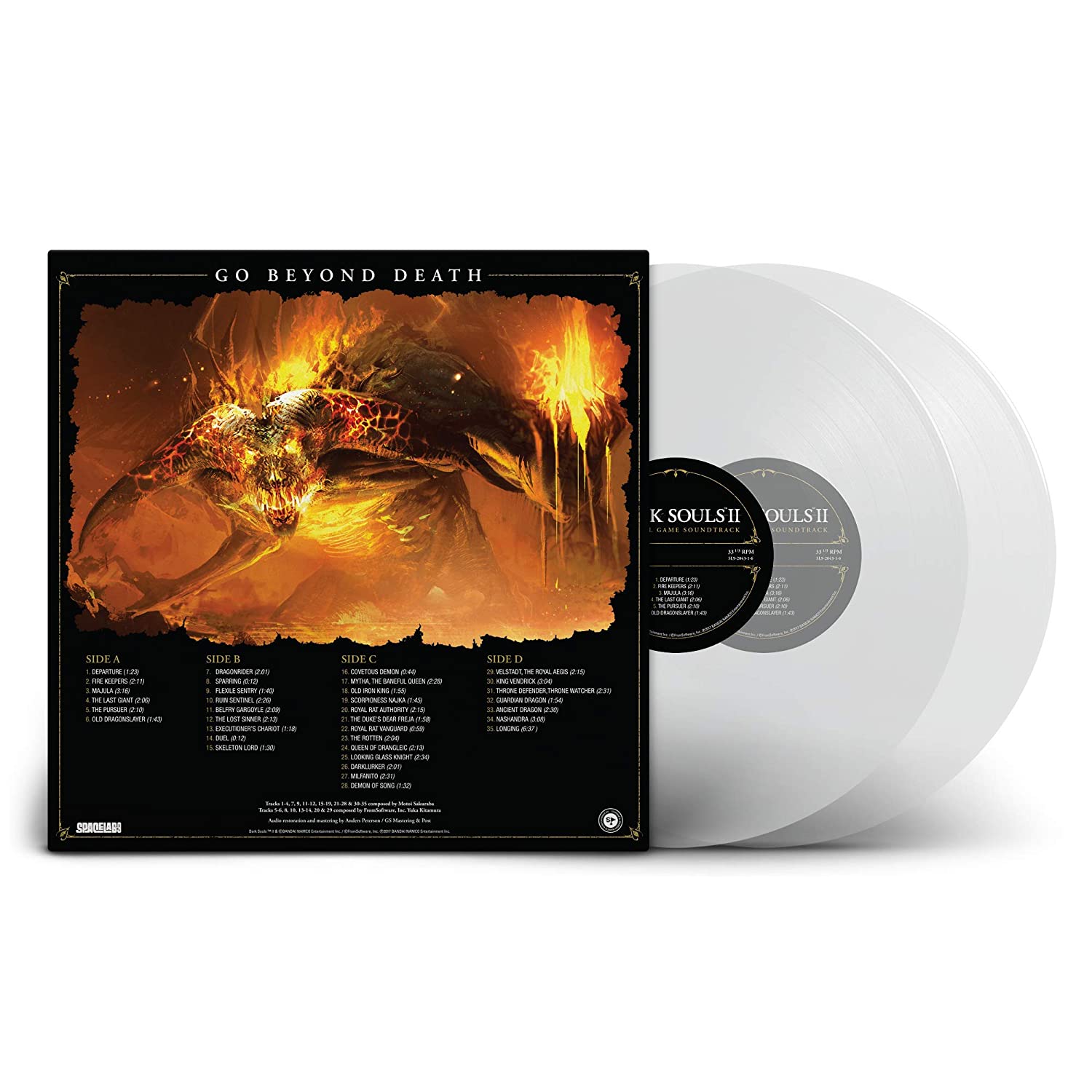 Dark Souls II Original Soundtrack - 2 Clear LP