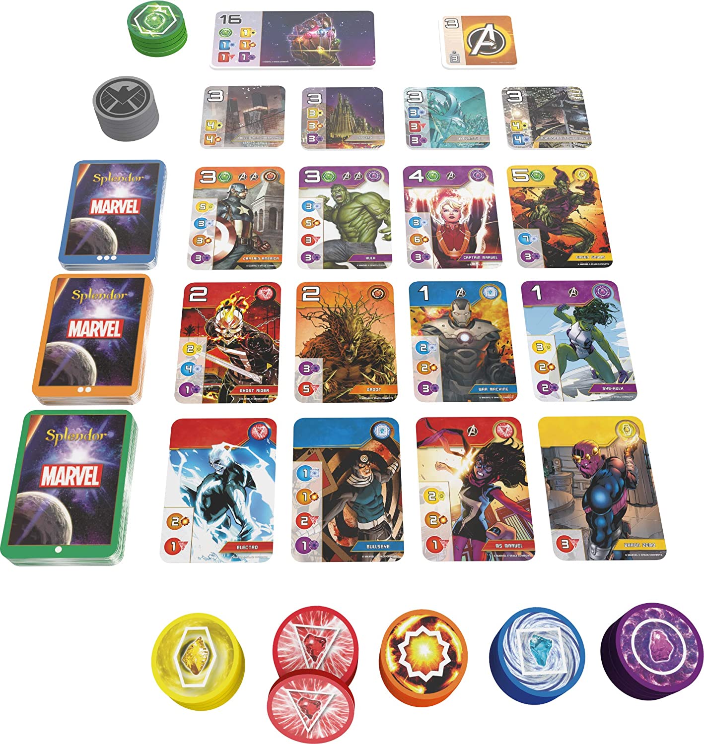 Marvel - Splendor - Le Jeu de Plateau - flash vidéo