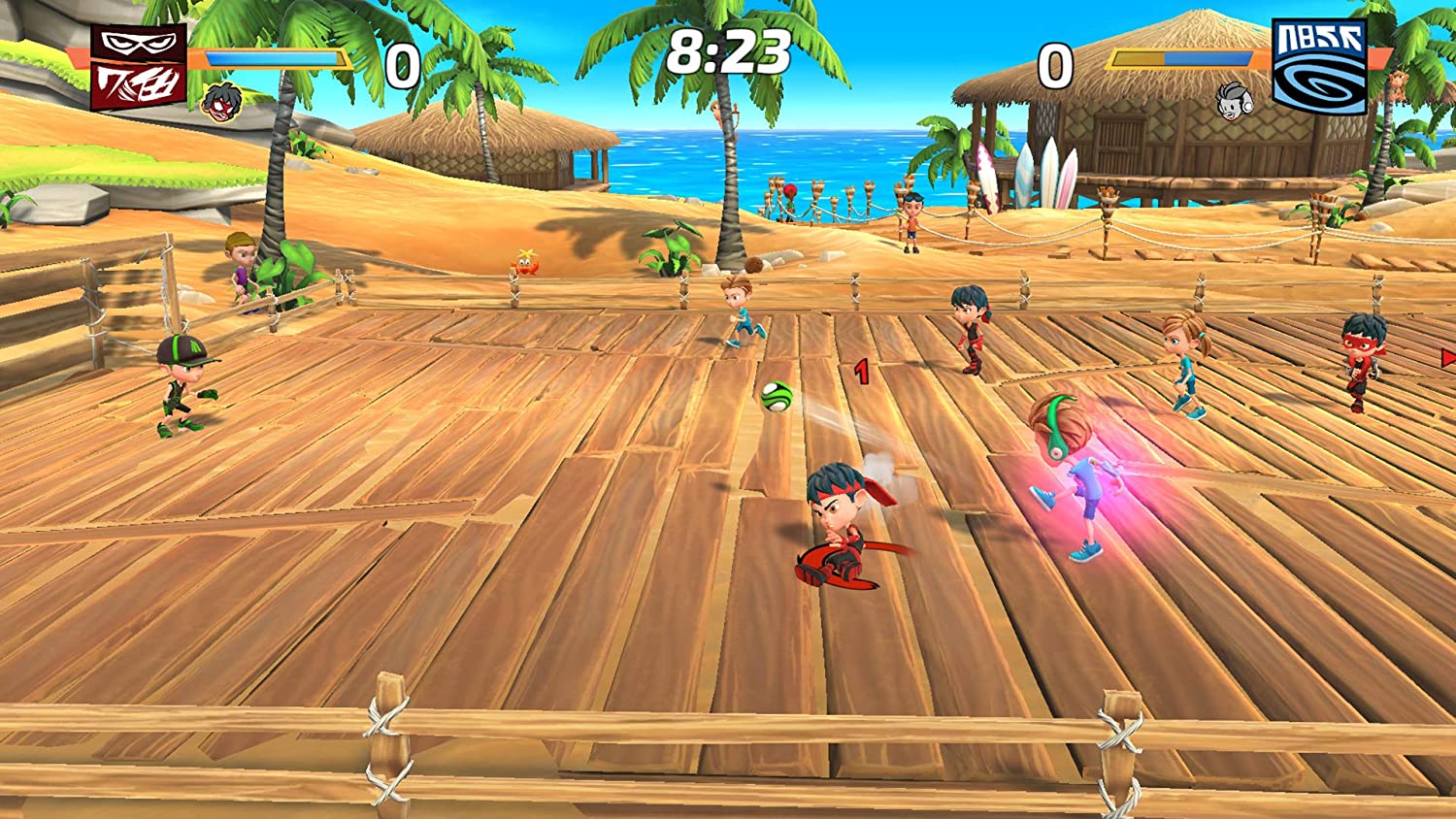 Super Kickers League Ultimate - flash vidéo