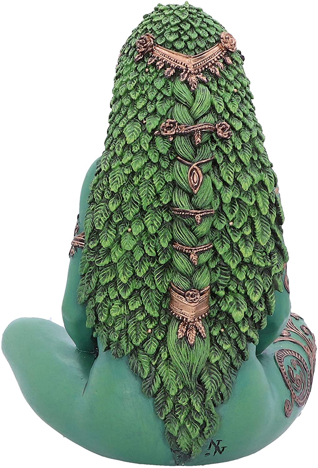 Mother Earth - Petite Figurine peinte de la Terre Mère Gaia éthérée 17.5cm - flash vidéo