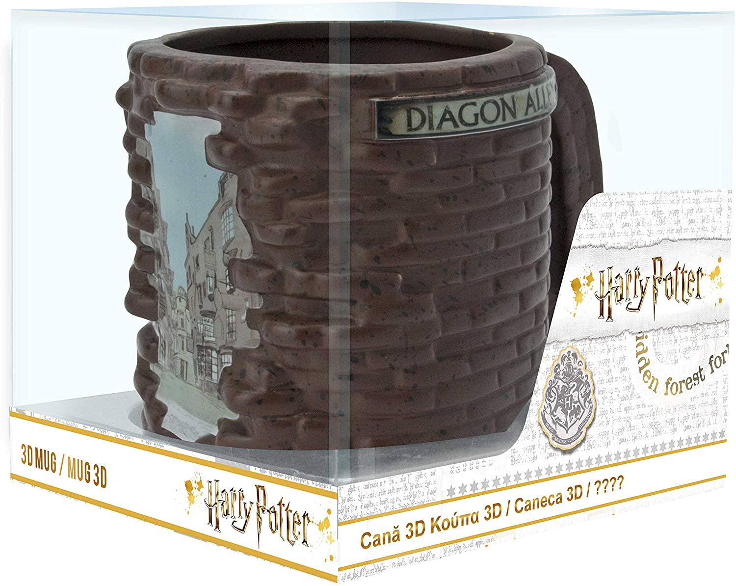 Harry Potter - Diagon Alley 3D Mug 500ml - flash vidéo