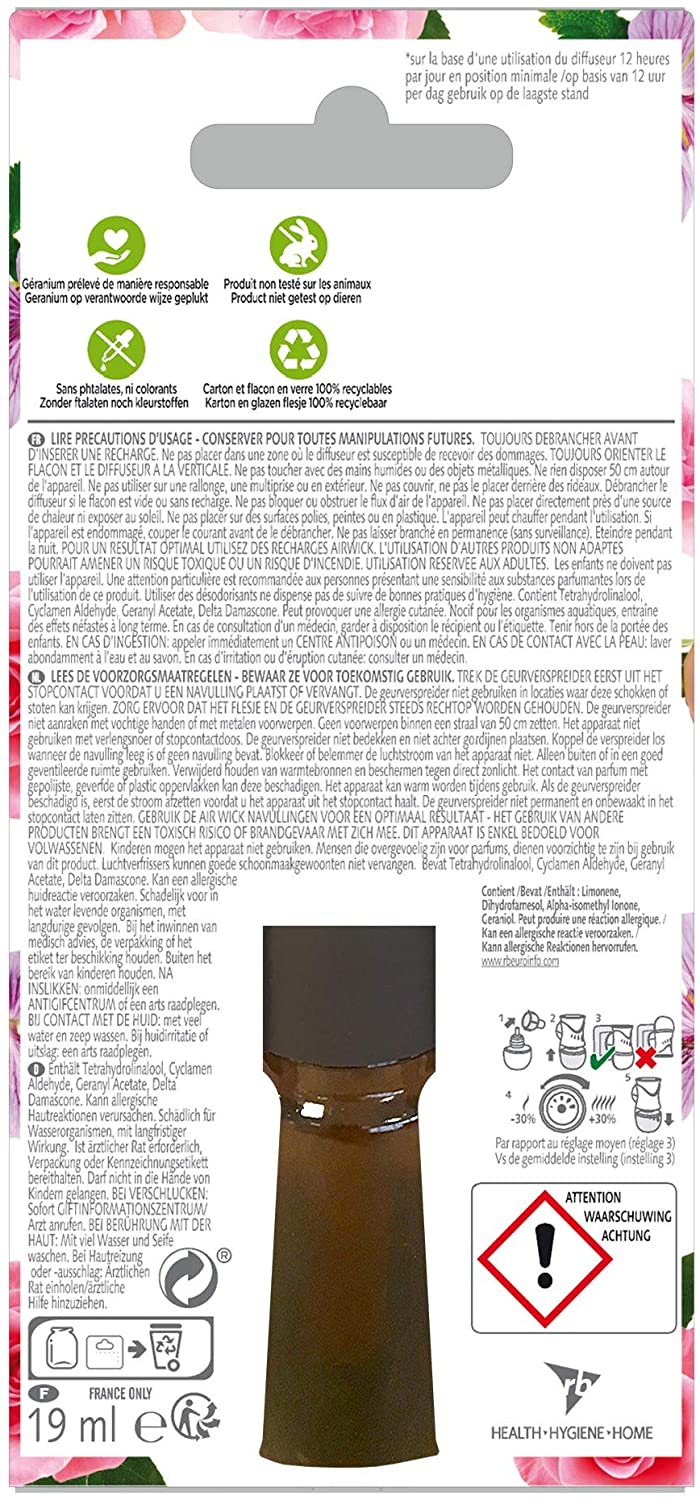 Airwick Botanica Recharge Electrique Island Rose & African Geranium - flash vidéo