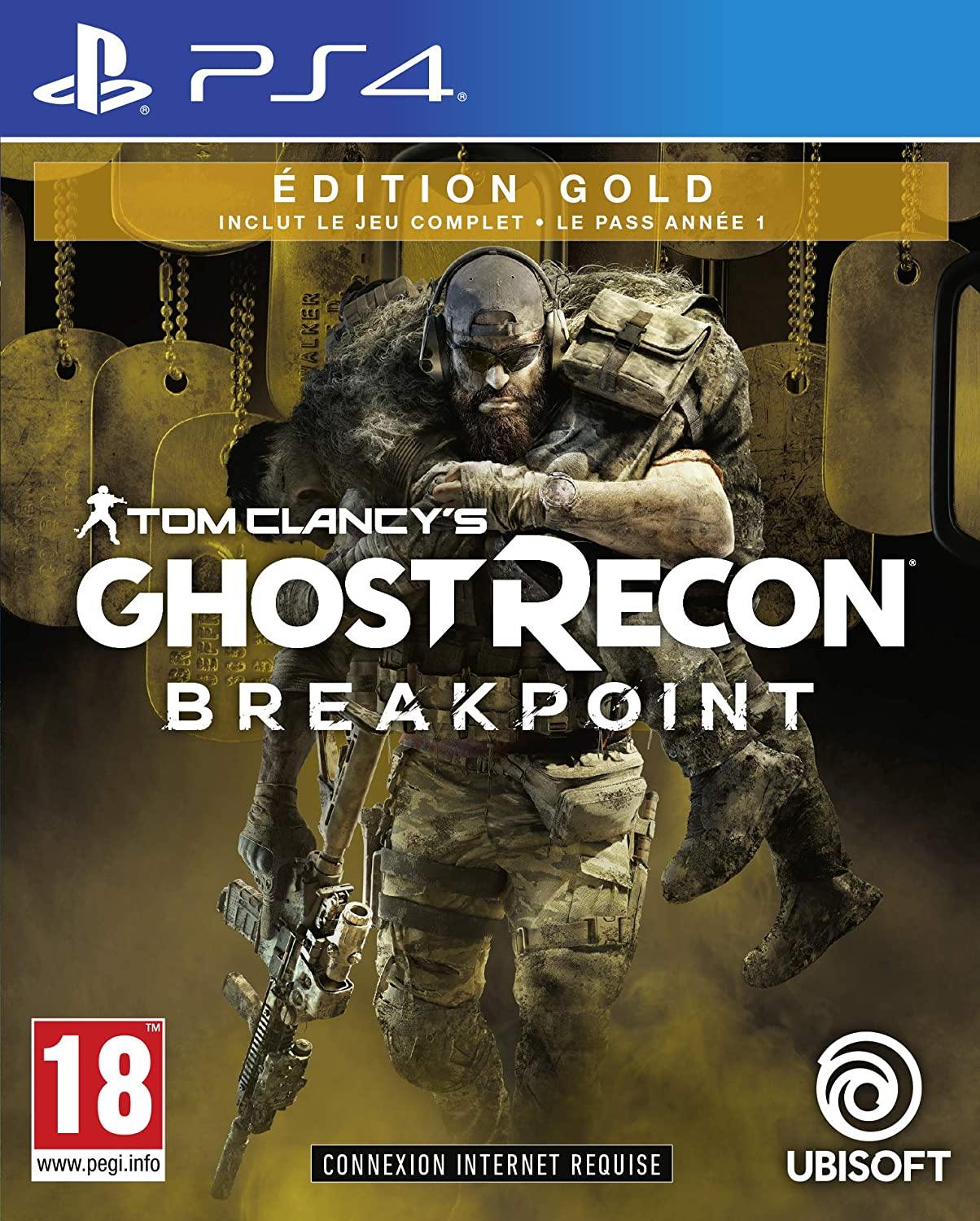 Â Tom Clancy's Ghost Recon: Breakpoint Gold Edition  Nomad Figure (PS4) - flash vidéo