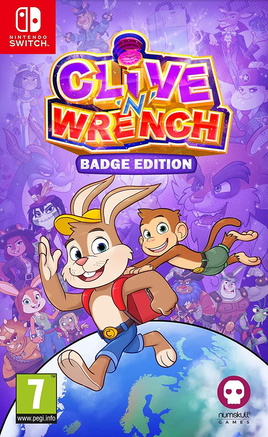 Clive 'N' Wrench Badge Edition (Switch) - flash vidéo