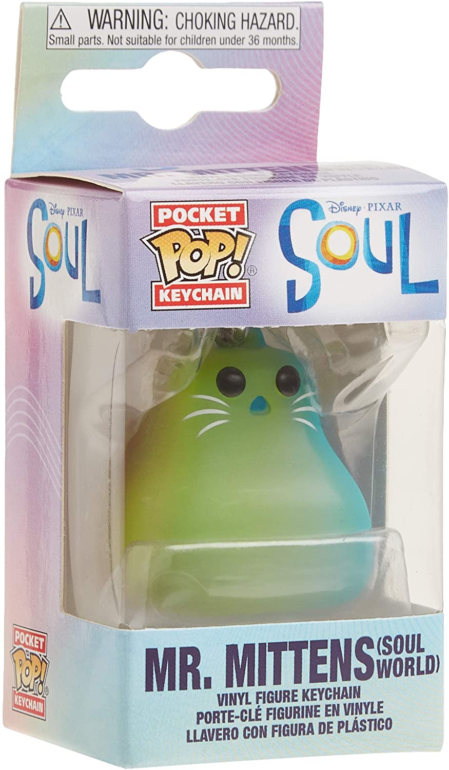 Funko Pocket Pop! Keychain Disney: Soul - Mr Mittens (Soul World) ENG Merchandising - flash vidéo