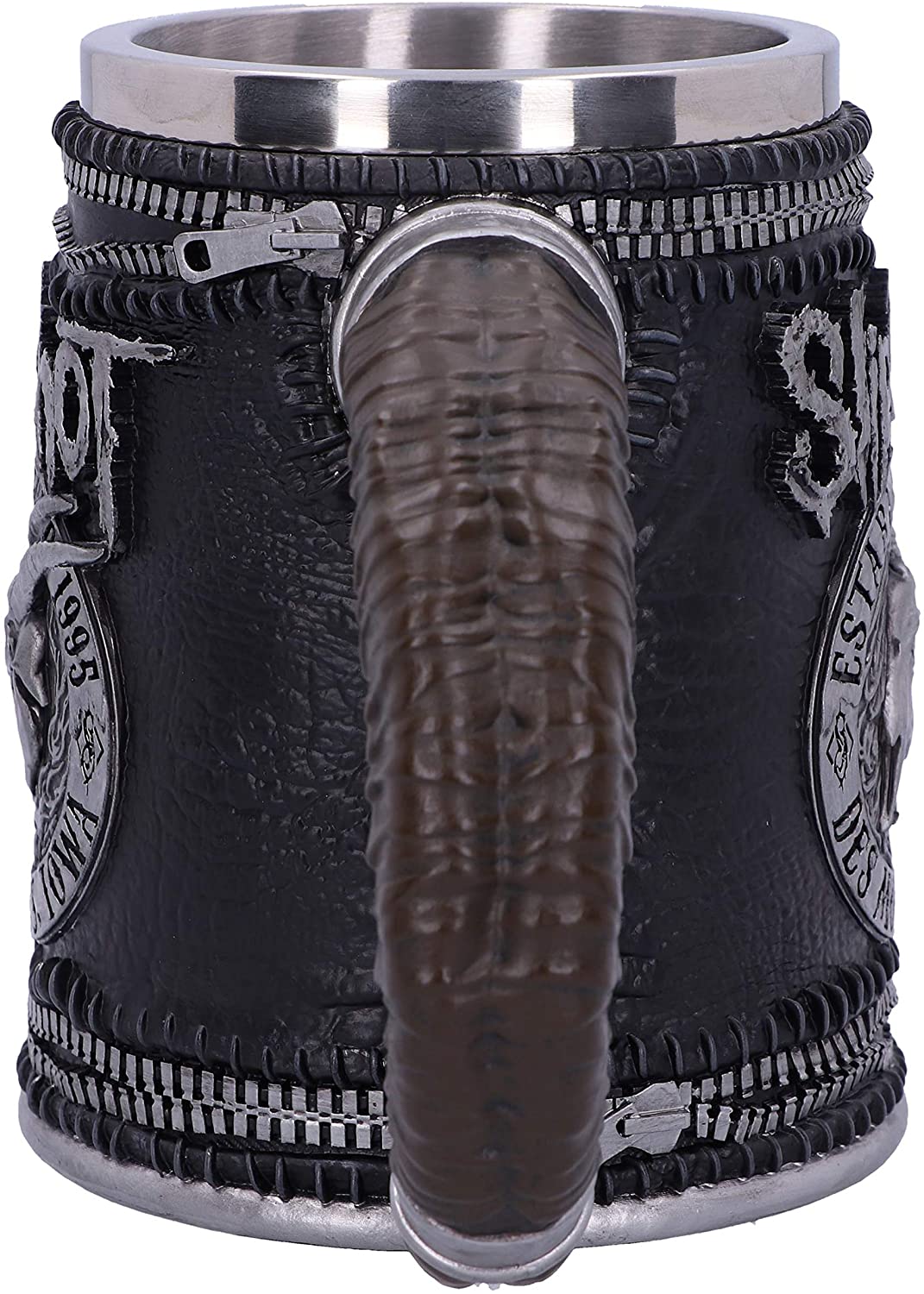 Slipknot - Chope logo du bouc enflammé 15.2cm - flash vidéo