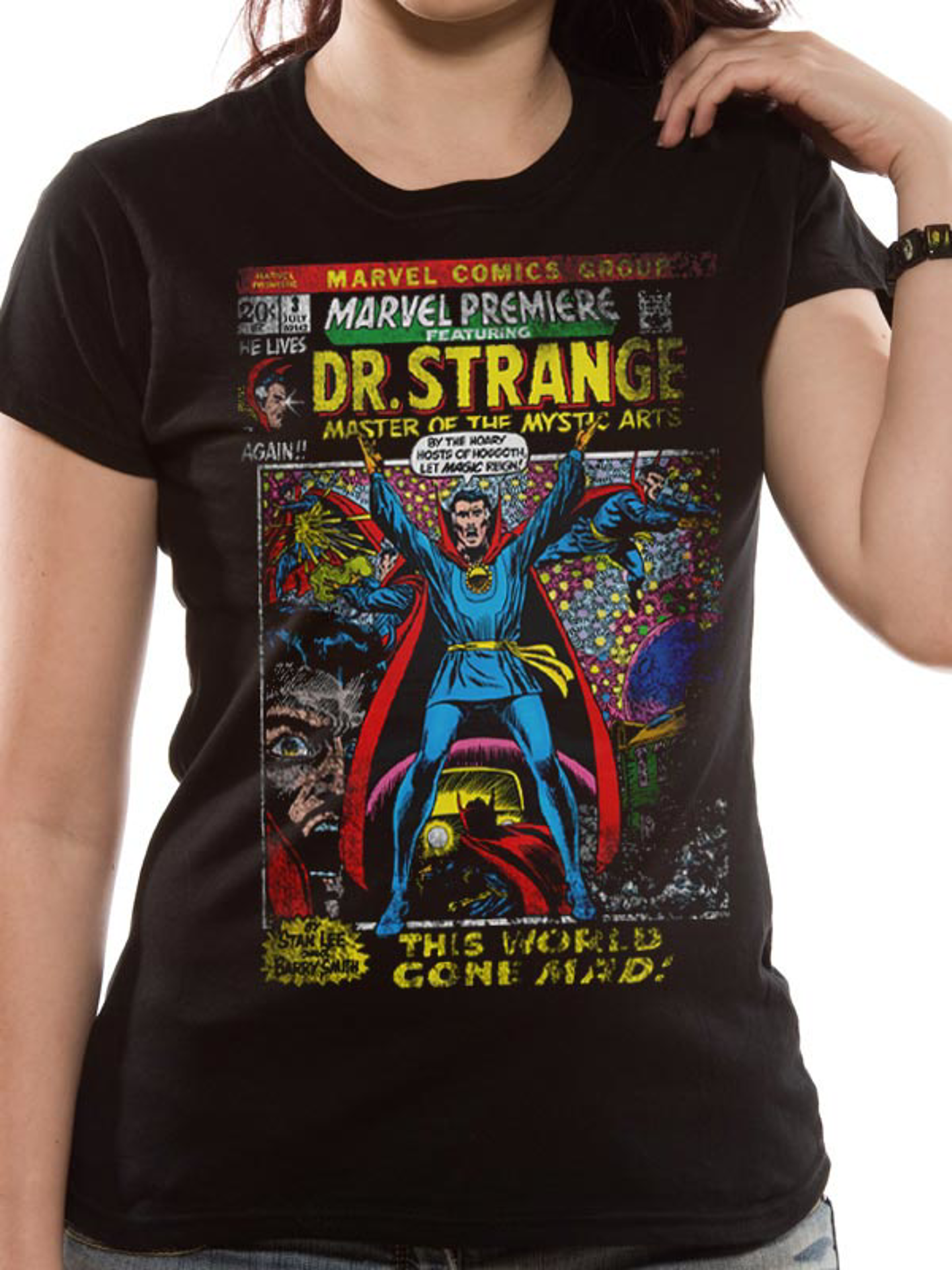 Marvel Dr Strange - Master of Mystic Arts Cover T-Shirt - S
