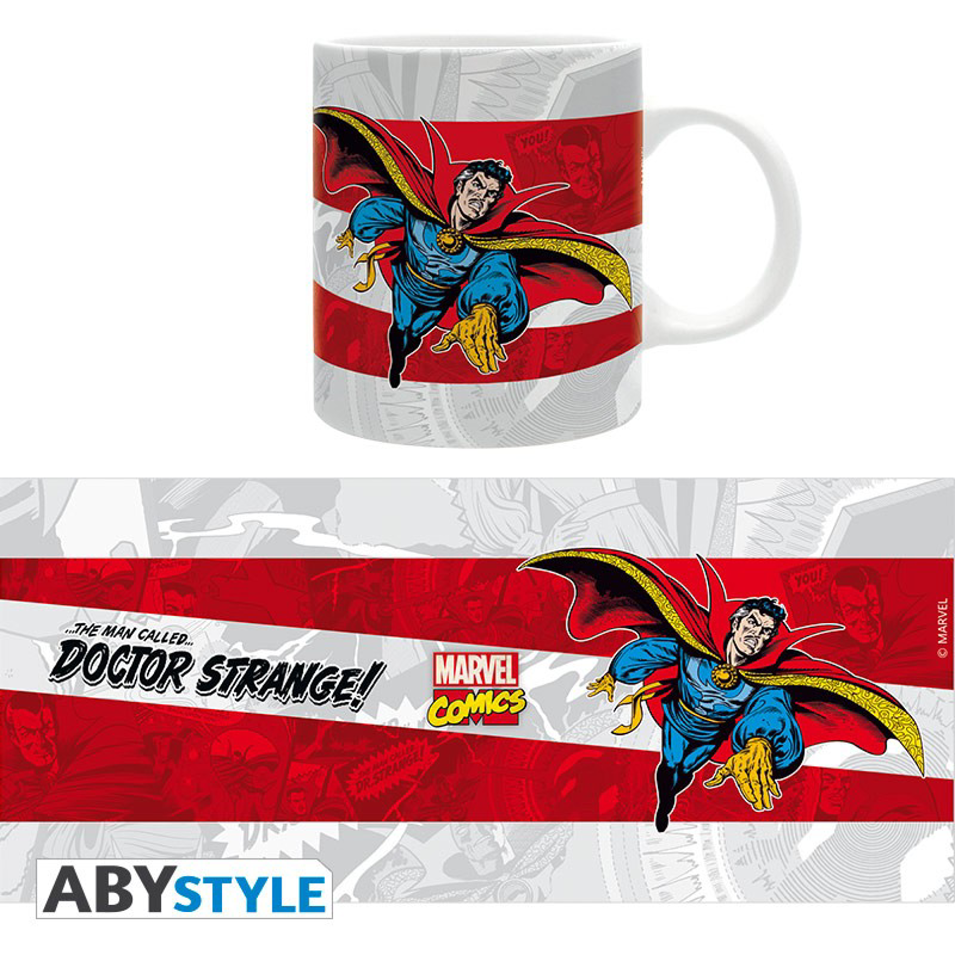Marvel The Man Called... Doctor Strange! Mug 320ml - flash vidéo