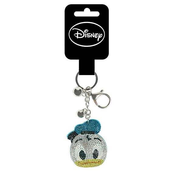 Disney - Donald Duck Rhinestones Head Premium Keychain