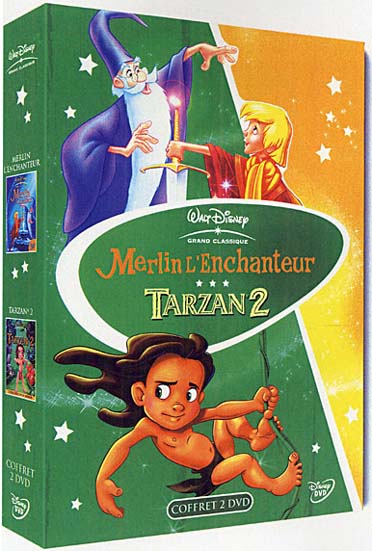 Tarzan 2merlin L'enchanteur [DVD] - flash vidéo