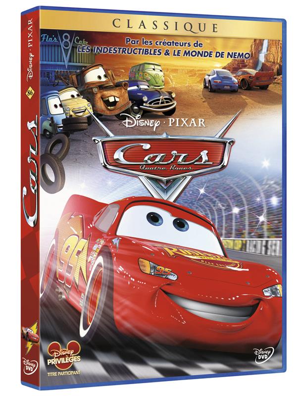 Cars, Quatre roues [DVD]