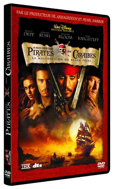 Pirates des Caraïbes : La malédiction du Black Pearl [DVD] - flash vidéo