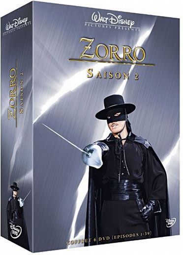 Coffret Zorro, Saison 2 [DVD] - flash vidéo