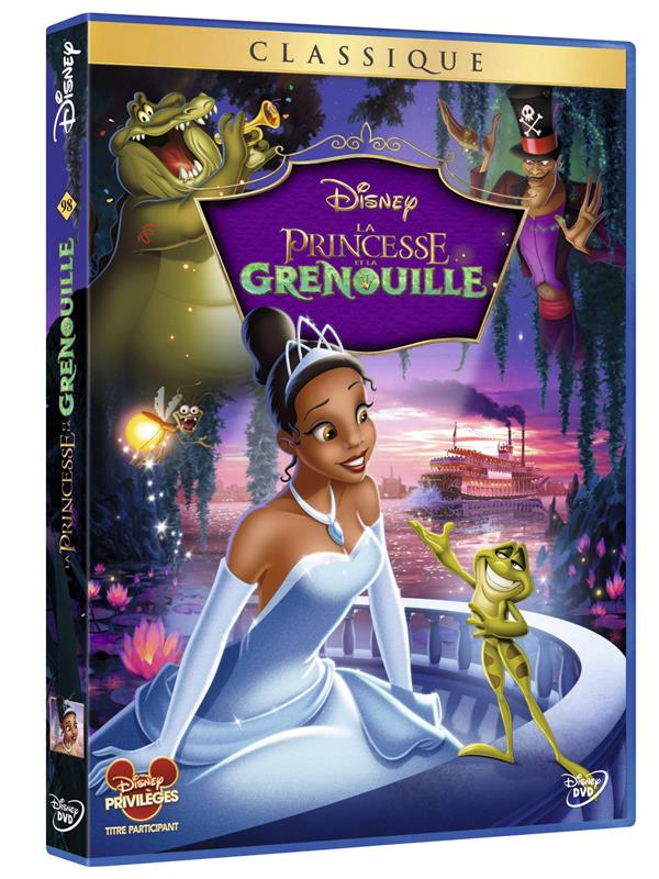 La princesse et la grenouille [DVD] - flash vidéo