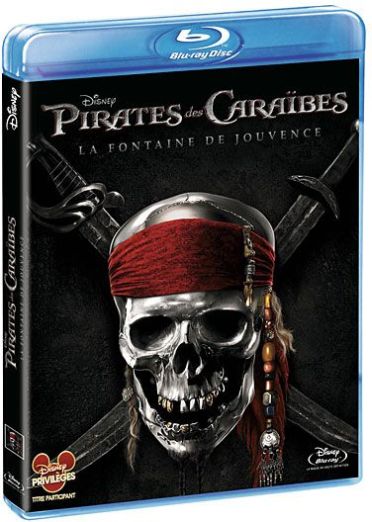 Pirates des Caraïbes : La Fontaine de jouvence [Blu-ray]