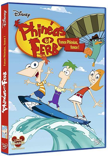Phineas Et Ferb : Fonce Phineas, Fonce ! [DVD] - flash vidéo