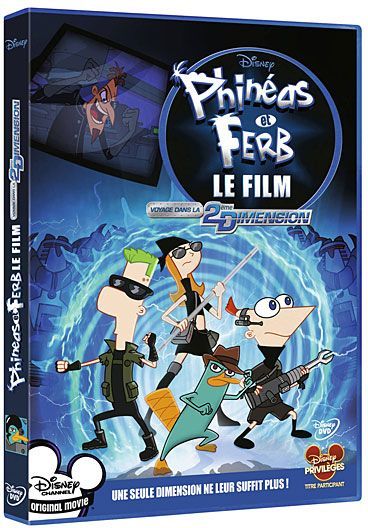 Phinéas Et Ferb Le Film : Voyage Dans La 2e Dimension [DVD] - flash vidéo