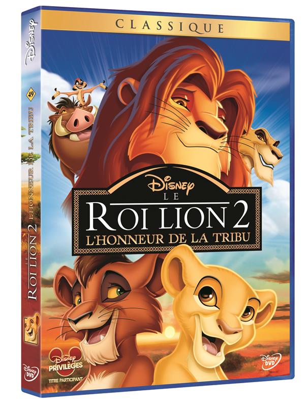 Le Roi Lion 2 - L'honneur de la tribu [DVD] - flash vidéo