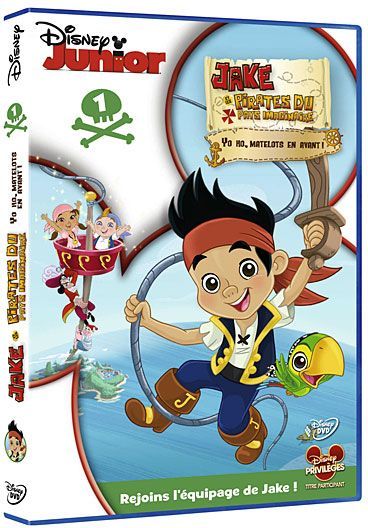 Jake Et Les Pirates Du Pays Imaginaire, Vol. 1 : Yo Ho, Matelots En Avant ! [DVD] - flash vidéo