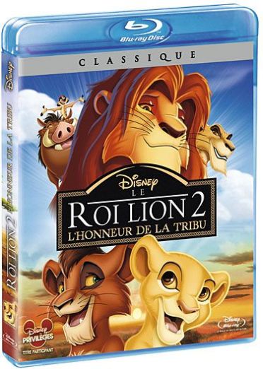 Le Roi Lion 2 - L'honneur de la tribu [Blu-ray] - flash vidéo