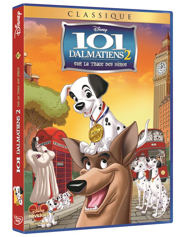 101 dalmatiens 2 : sur la trace des héros [DVD] - flash vidéo