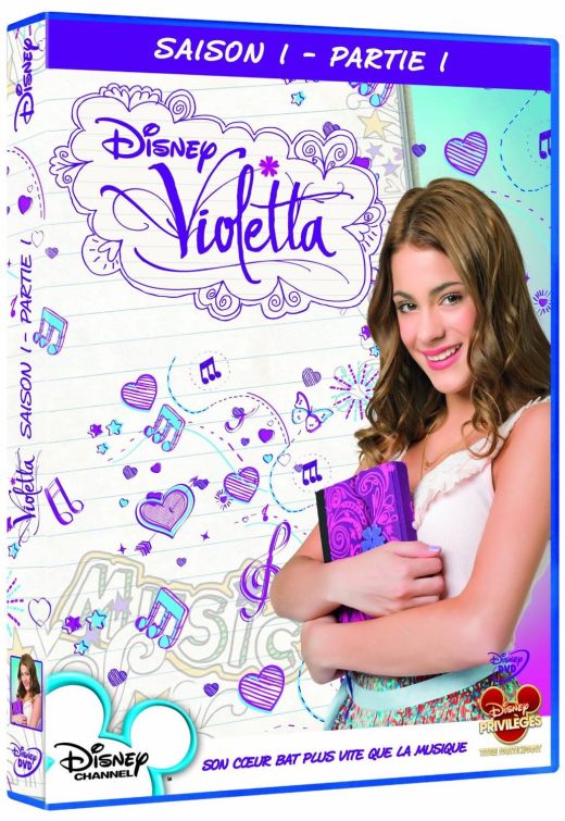Coffret Violetta, Saison 1 [DVD] - flash vidéo