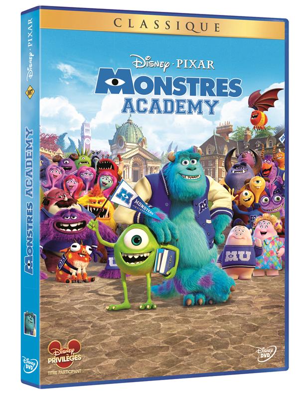 Monstres Academy [DVD] - flash vidéo