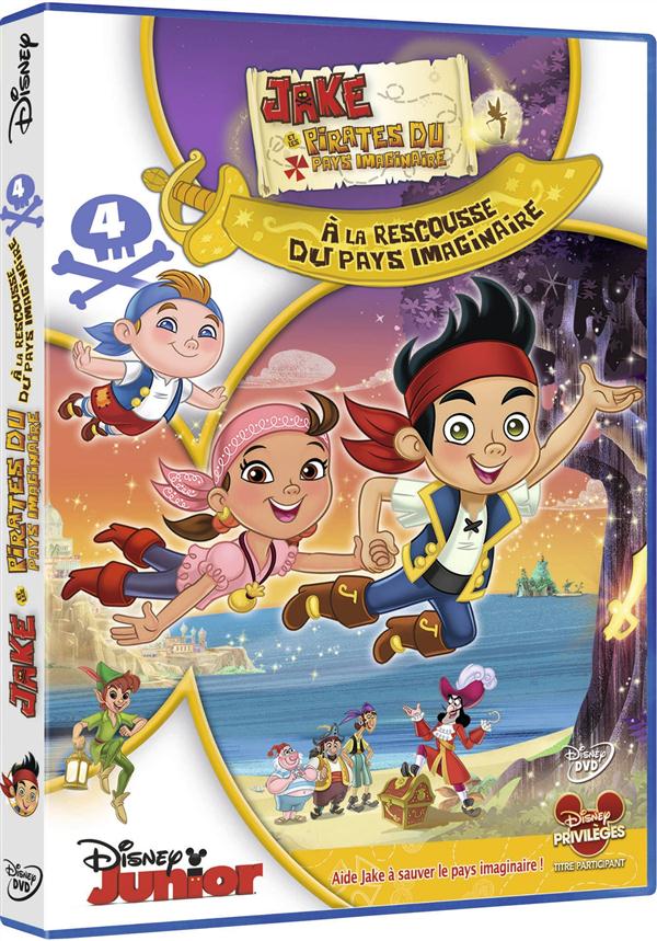 Jake Et Les Pirates Du Pays Imaginaire : à La Rescousse Du Pays Imaginaire [DVD] - flash vidéo