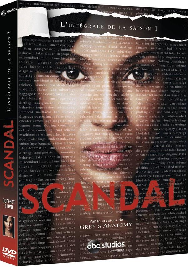 Coffret Scandal, Saison 1 [DVD] - flash vidéo