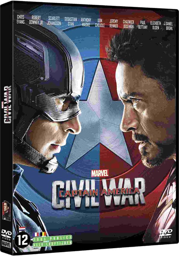 Captain America 3 : Civil War [DVD]