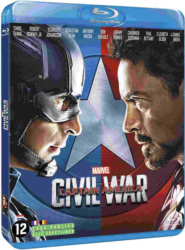 Captain America 3 : Civil War [Blu-ray]